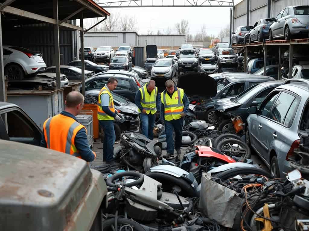 Privat verschrotten oder an Schrotthändler verkaufen? – Die Autoverwertung Xanten spart Zeit
